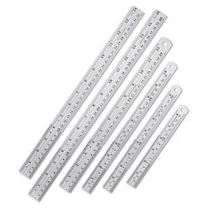 6-Pack Mr. Pen Stainless Steel Ruler Set (6", 8", 10", 12", 14" & 16") $7.95 + Free Shipping w/ Walmart+ or on $35+