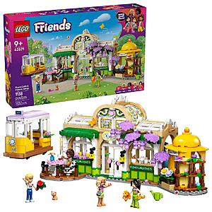 LEGO Friends Plant Café & Flower Shop Building Set (42671) $58.49 + Free Shipping