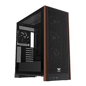 Prime Members: Thermaltake S370 WS Wood Mid Tower ATX PC Case w/ & 4x120mm Fans $60 + Free S&H
