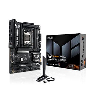 ASUS TUF Gaming B650E-PLUS WiFi AMD B650 ATX Motherboard $133 + Free S&H
