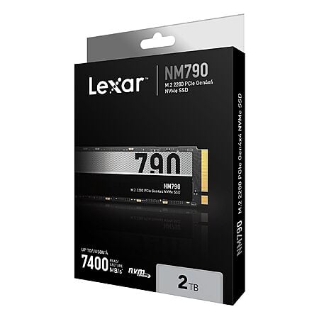 2TB Lexar NM790 PCIe Gen 4x4 NVMe M.2 Internal SSD Solid State Drive $110 + Free Shipping
