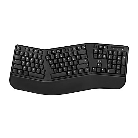 Monoprice Ergonomic Split 105-Key Wireless Keyboard $32.77 + Free Shipping w/ Prime or on $35+