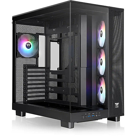 Thermaltake View 380 XL TG ARGB Dual-Chamber ATX Mid Tower PC Case w/ Hidden-Connector Support (Black) $89.99 + Free Shipping