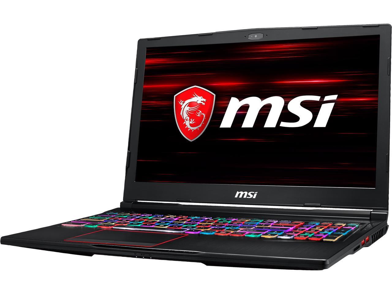 MSI GE63 Raider RGB-683 15.6", I7 8750H, RTX 2070, 16GB DDR4, 512GB NVME SSD, 144HZ IPS DISPLAY,  1329.99 after rebate $1329.99