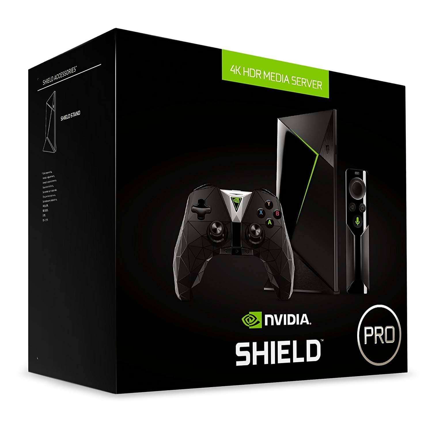 Nvidia Shield Android Tv Pro 16gb 4k Hdr Streaming Media Player With Google Assistant Black 199 99