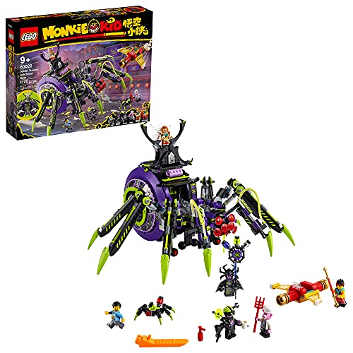 1170-Pc LEGO Monkie Kid Spider Queen's Arachnoid Base Building Kit (80022) - $81.60 + Free Shipping @ Amazon