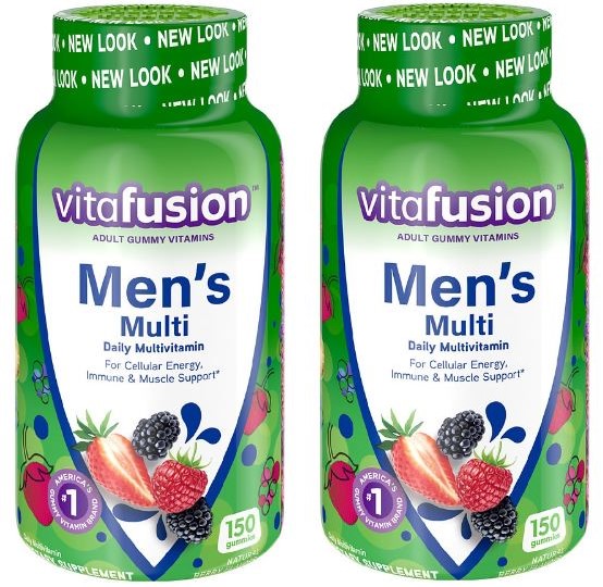 150-Count Vitafusion Gummy Vitamins (Men's, Women's, MultiVites)