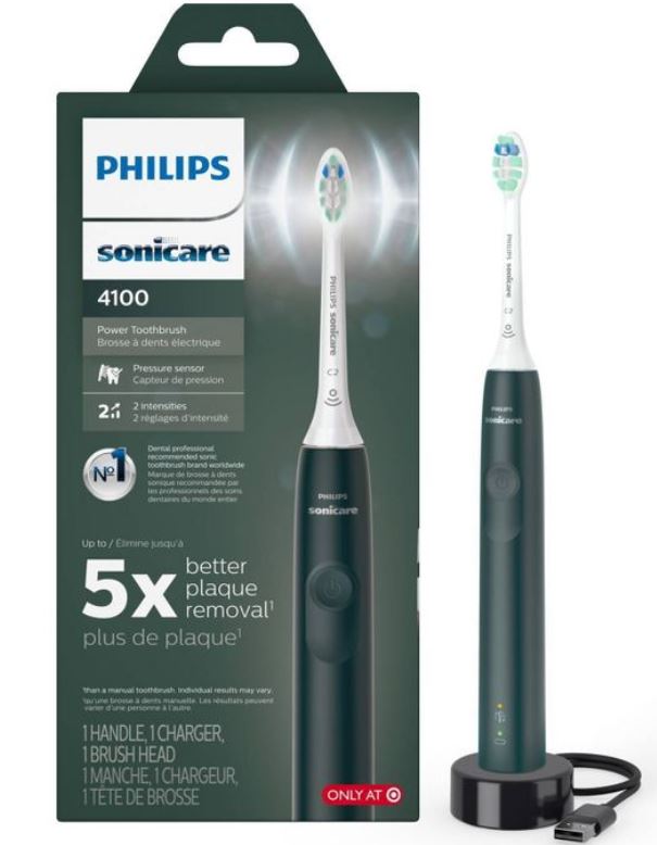 Philips Sonicare 4100 Powered Toothbrush (Various Colors): $30 + Free Pickup @ Target