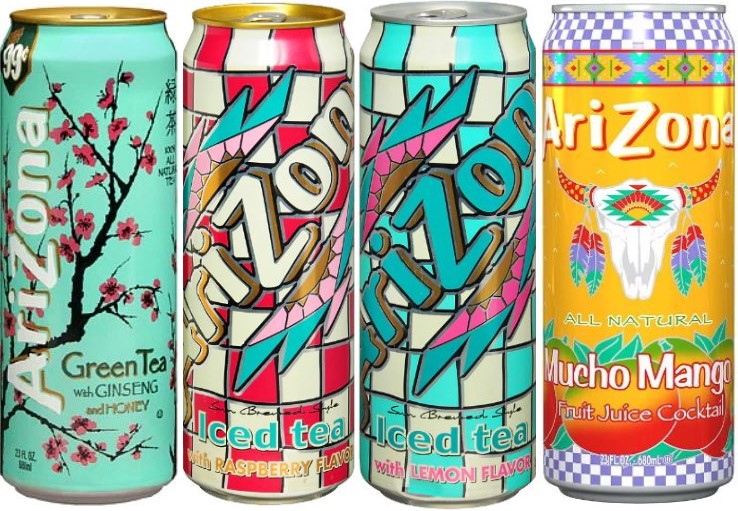 Walgreens Pickup 23oz. Arizona Iced Tea Drinks (Various Flavors)