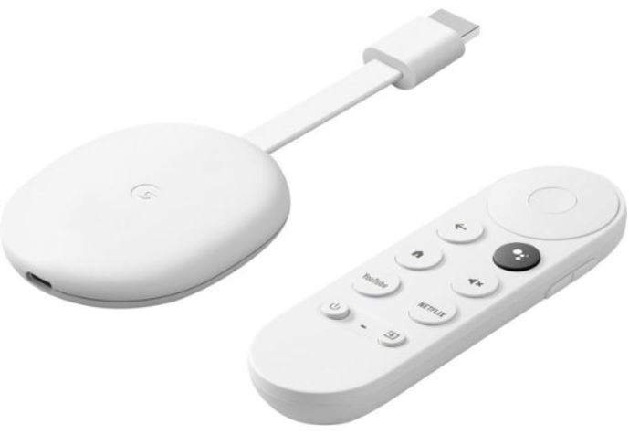 Google Devices: Chromecast w/ Google TV Streaming Media Player: HD $20, 4K $40 + Free S/H @ Various Retailers
