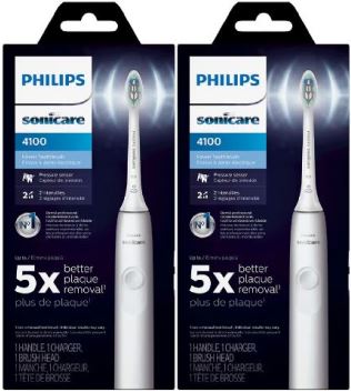 2 X Philips Sonicare 4100 Electric Toothbrush + Filler Item: $64.77 & Get $20.64-$30.64 Walgreens Cash w/Free Store Pickup