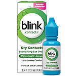 0.34-Oz Blink Contacts Lubricating Eye Drops $0.40 + Free Shipping