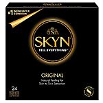 Condoms: 40-Ct LifeStyles Ultra Sensitive Latex or 24-Ct SKYN Original Non-Latex $4.95 + Free Pickup