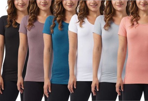 Costco Members: 6-Ct 32 Degrees Ladies' Cool Tees (Assorted Colors): $12 ($2 each) + Free Shipping $11.98