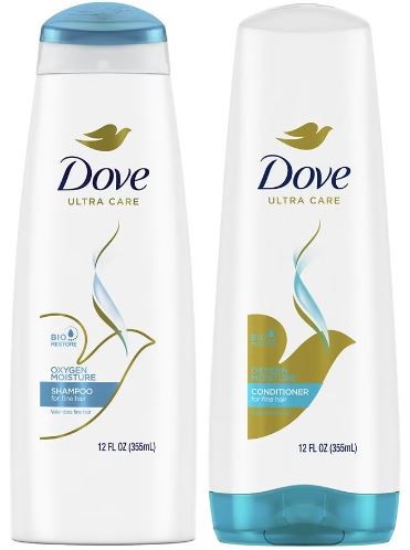 12-Oz Dove or 16-Oz AXE Shampoo or Conditioner (Various) +$5 Walgreens Cash Rewards 2 for $2.25 + Free Store Pickup ($10 Minimum Order)