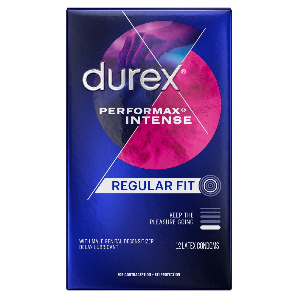 12-Ct Durex Latex Condoms: Performax Intense or Extra Sensitive Thin: $3 AC @ Target & Amazon