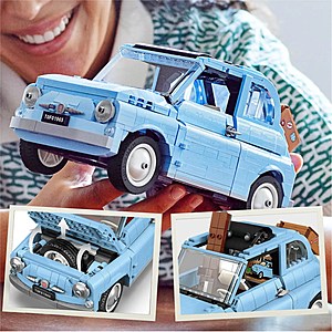 960-Piece LEGO Creator Expert Fiat 500 (Baby Blue Exclusive Limited Edition)