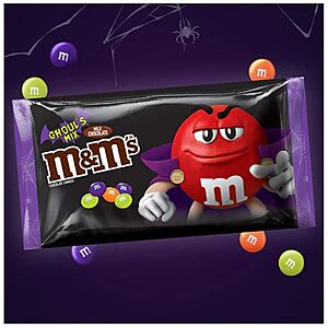 M&m's Halloween Gouls Mix Peanut Butter Candy - 9.48oz : Target