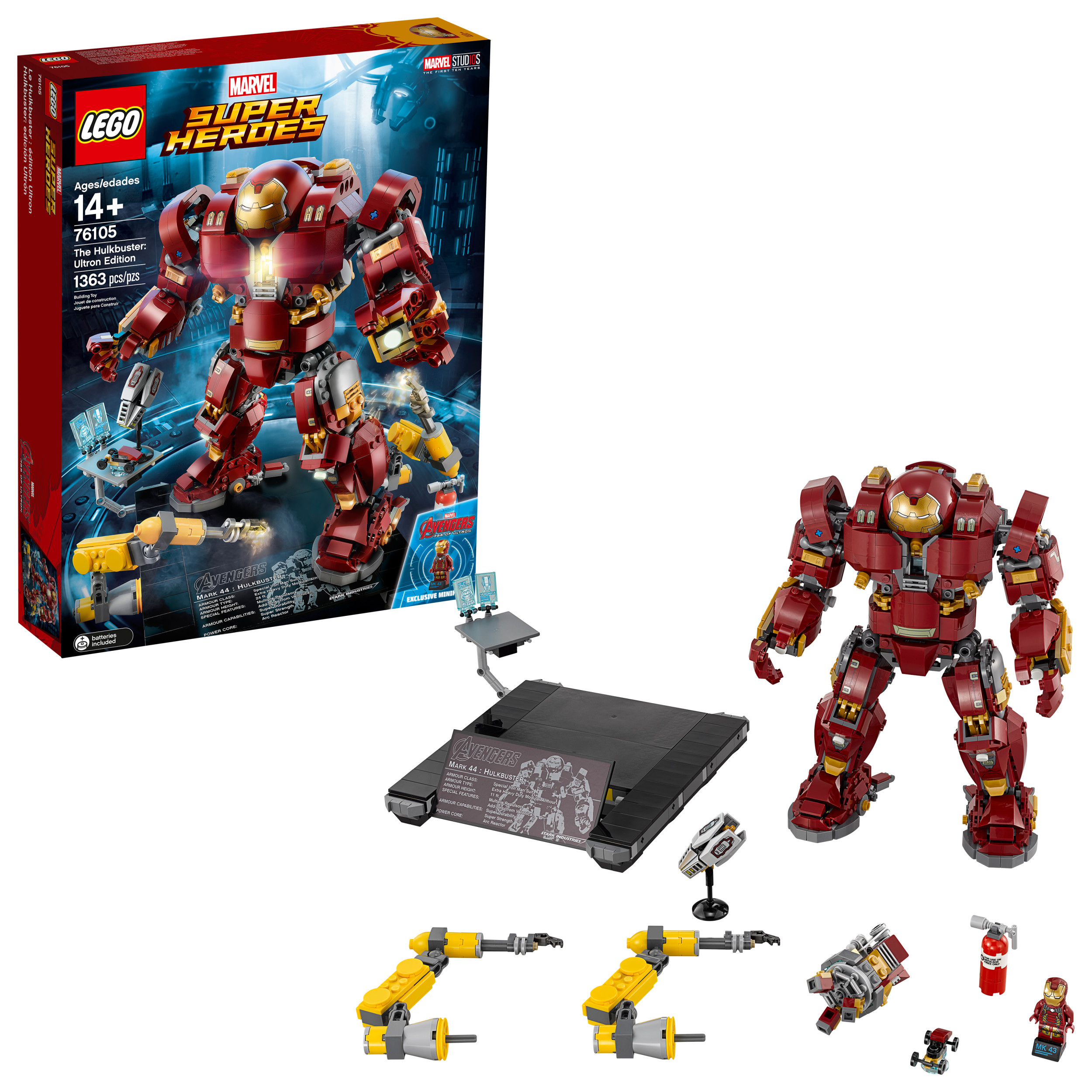 LEGO Super Heroes The Hulkbuster: Ultron Edition 76105 (1363 pcs) - $79.99
