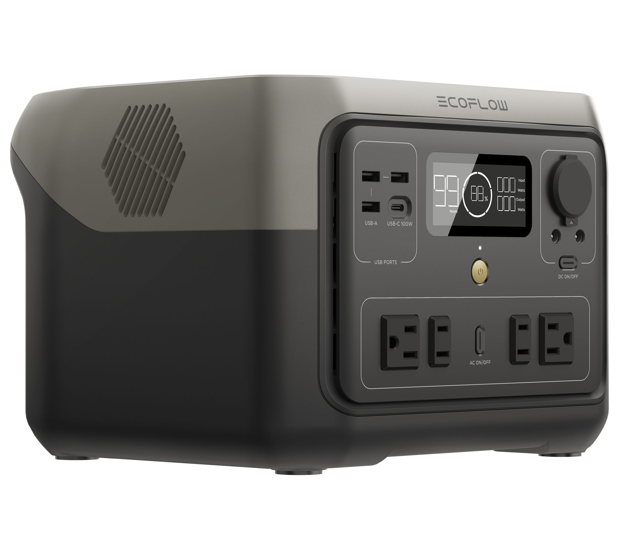 EcoFlow RIVER 2 Max 512Wh Portable Power Station with 11 Outlets - QVC.com $349.98