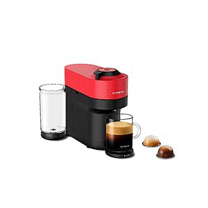 Breville Nespresso Vertuo Pop+ Coffee & Espresso Maker (Spicy Red) $80 + Free S&H