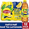 Lipton Iced Tea and Lemonade, 16.9 Fl Oz Bottles (Pack of 12) With S&amp;amp;S - Free Shipping w/prime $5.21