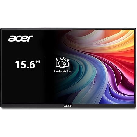 Excellent Condition Refurbed Acer Portable Monitor PM161Q 15.6" Full HD $44.99 free shipping w/prime