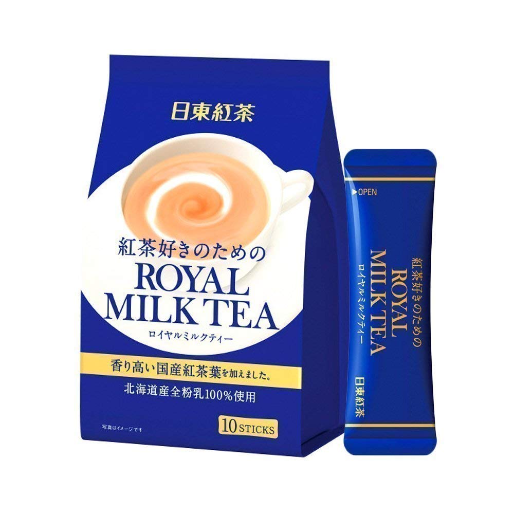 TWIN Pack Royal Milk Tea Hot Cold Nitto Kocha 10 Pouch Pack (total 20 pouch) $9.91