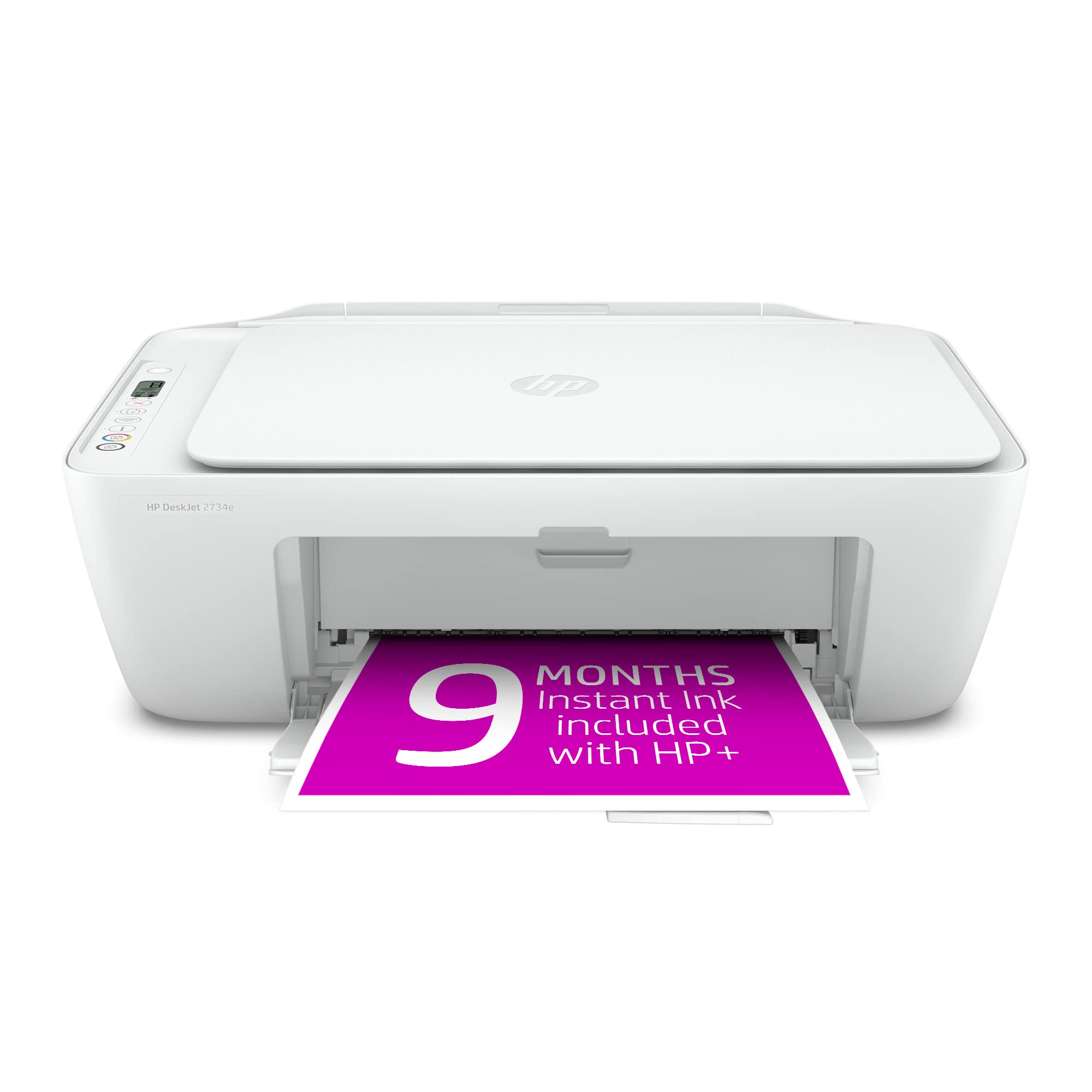 HP DeskJet 2734e Wireless Color All-in-One Printer with 9 Months Free Ink (26K72A) $39.99