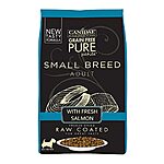 Canidae PURE Petite Limited Ingredient Premium Small Breed Adult Dry Dog Food, Salmon Recipe, Freeze Dried Raw Coated, 10 Pounds, Grain Free $14.24