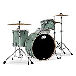 Pacific Drums &amp; Percussion PDP Concept Maple 3-Piece Rock, Satin Seafoam Drum Set Shell Pack (PDCM24RKSF) $472.38