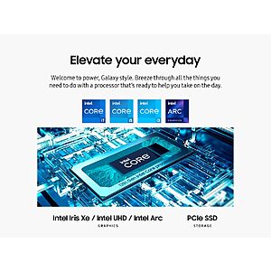 SAMSUNG 15.6" Galaxy Book3 Business Laptop Computer/Windows 11 PRO/16GB - 256GB/ 13th Gen Intel&reg; Core&trade; i5 processor, 2023 Model, NP754XFG-KB3US, Silver $609.99