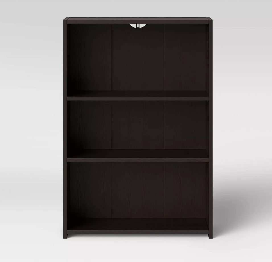3 shelf bookcase target