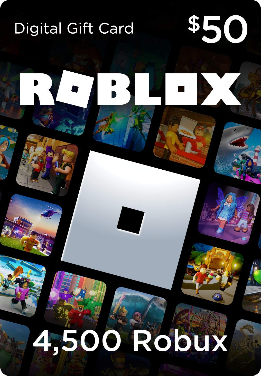 Roblox Gift Card - 4500 Robux [Includes Exclusive Virtual Item] [Online Game Code]-44.99$ $44.99