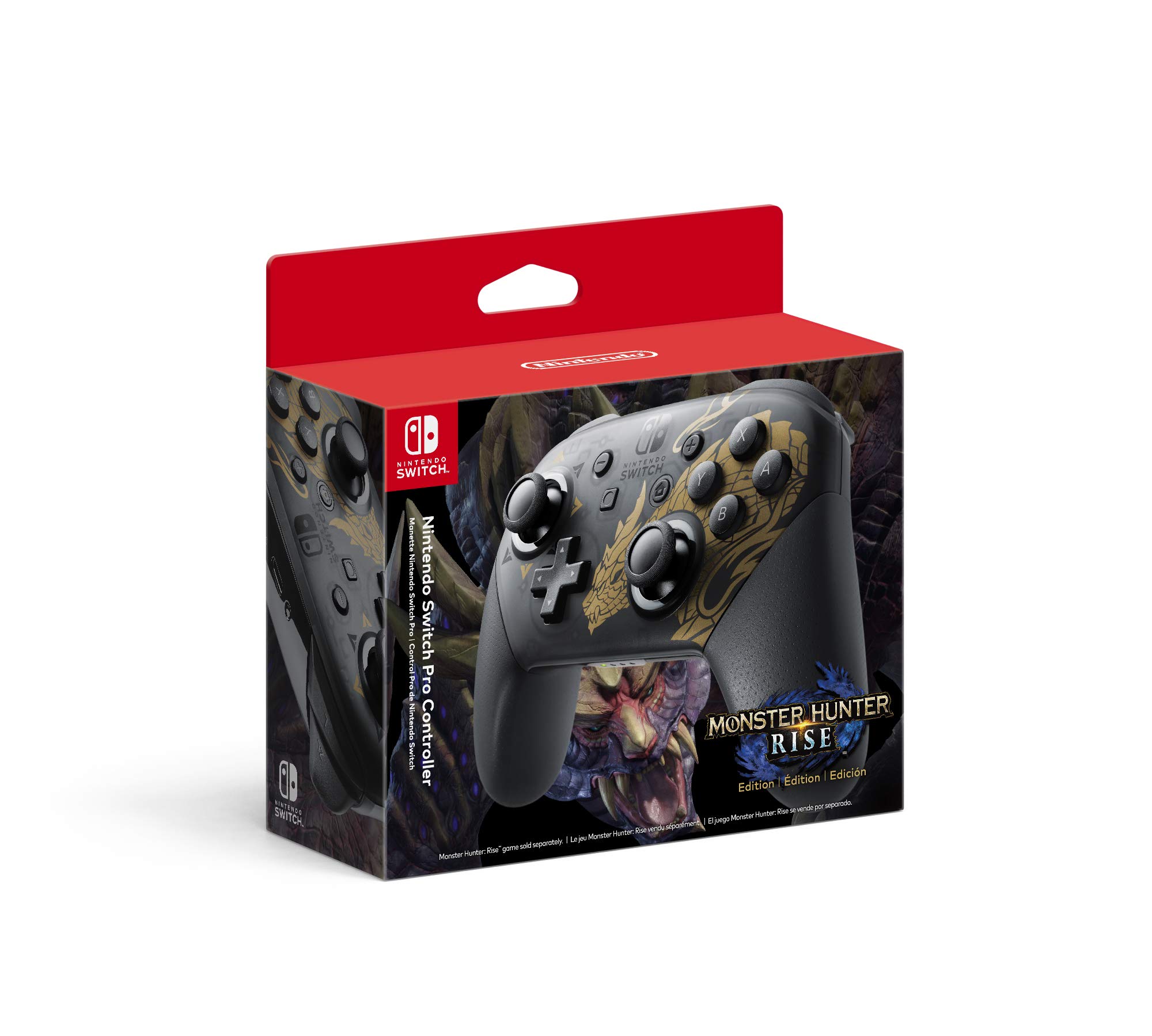 Monster Hunter Rise Pro Nintendo Switch Controller $74.99