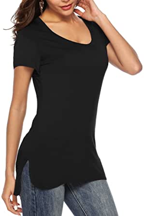 Florboom Womens Casual Tshirts Short/Long Sleeve Scoop Neck $10.3-$12.6