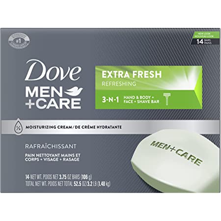 14-Ct 3.75-Oz Dove Men+Care Body and Face Bars (Extra Fresh) $9.78 @ Amazon S&S