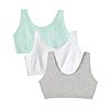 Fruit of the Loom Women's 3-Pack Tank Top Style Sports Bra $10.50 Amazon