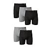 $15 5-Pack Hanes Men's Boxer Briefs Moisture-wicking 100% Cotton (Assorted 5-Pack) Amazon