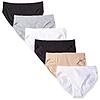 $5.56 6-Pack Amazon Essentials Womens Cotton High Leg Brief Underwear Amazon