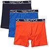 $9.32 to $10.92 Nautica Mens 3-pack Classic Cotton Stretch Boxer Briefs (Medium and Large only) Amazon