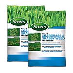 2-Pack 10-lbs Scotts Halts Crabgrass & Grassy Weed Preventer $36.30 + Free Shipping