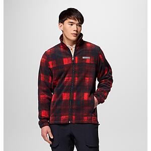 $26 Columbia Men&rsquo;s Steens Mountain Printed Fleece Jacket