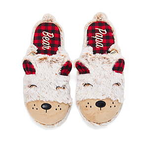 $4.58 Dearfoams Papa Bear Comfort Slippers (size 9-10 only)
