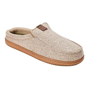 $8 Dearfoams Cozy Comfort Men's Notch Clog Slippers