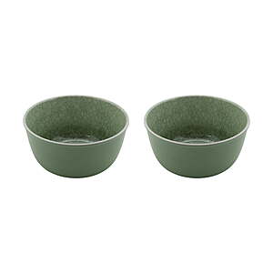 $1.48 2-Count Better Homes & Gardens 14 oz Round Bamboo Melamine Plastic Dip Bowls