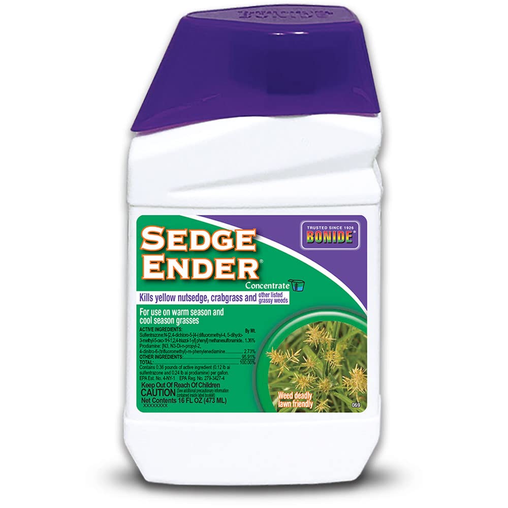 Bonide Sedge Ender, 16 oz Concentrated Weed Killer For Outdoors, Fast-Acting and Rainproof, Lawn Friendly Formula $17.99 shipped w/ prime or $35+ $17.1