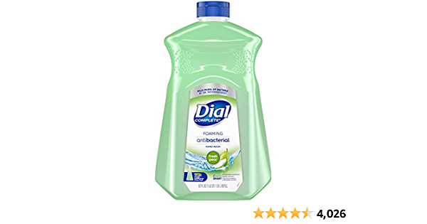 Dial Complete Antibacterial Foaming Hand Wash, Fresh Pear, 52 fl oz Refill - $7.30