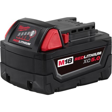 Milwaukee M18 XC 5.0Ah Extended Capacity Battery Pack $82.95