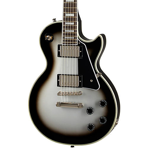 Epiphone Les Paul Custom Limited-Edition Electric Guitar Silver Burst $569 (save $110) + free shipping